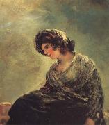 Francisco de goya y Lucientes The Milimaid of Bordeaux oil painting